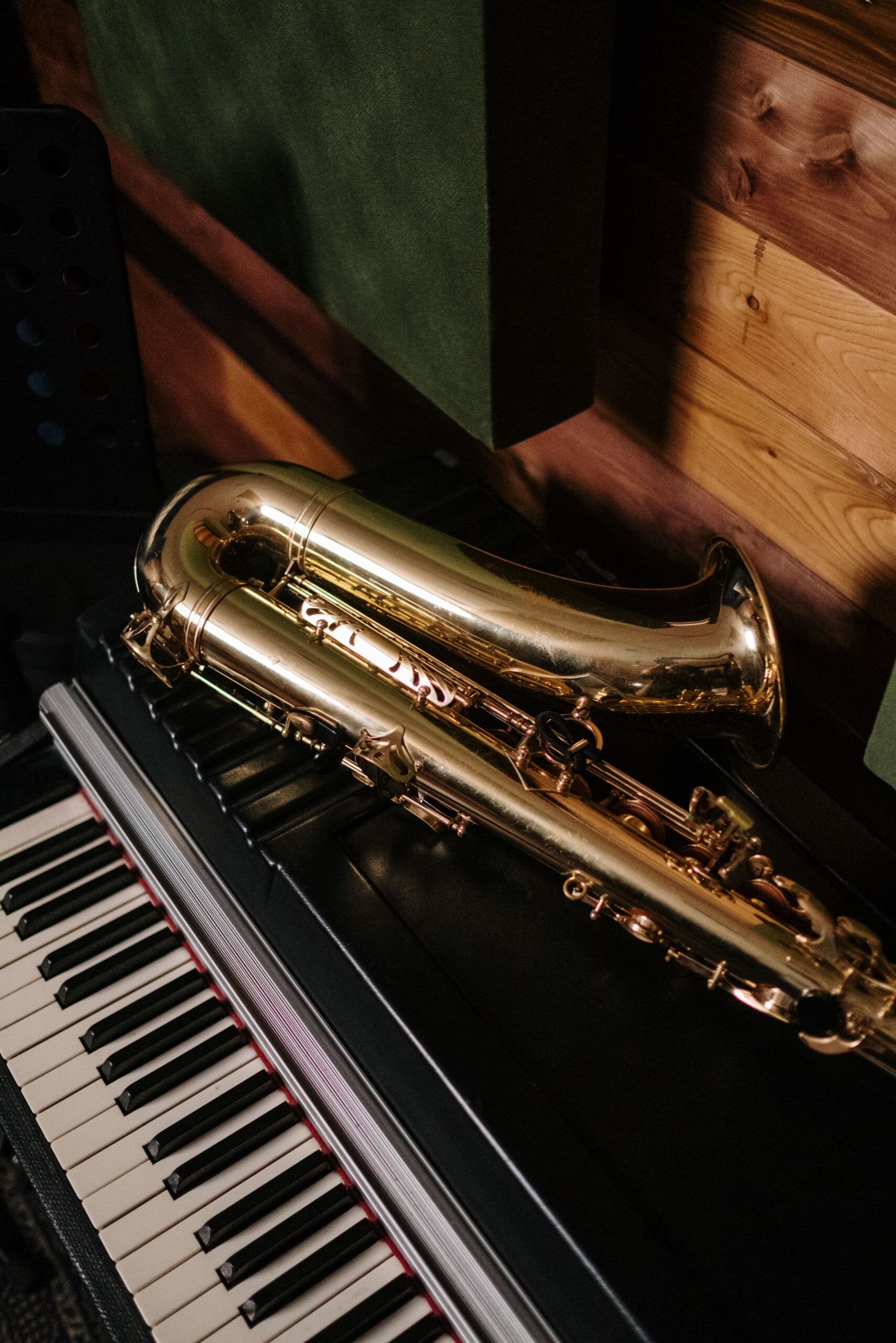 Piano and saxophone